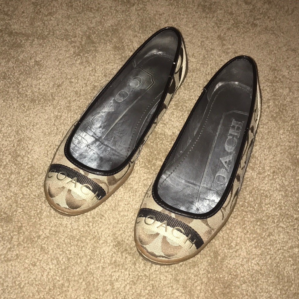 Brown Coach Dabney Flats